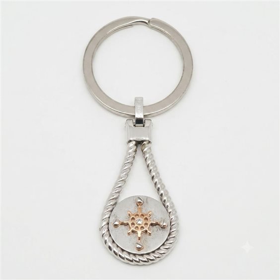Portachiavi Santomà Uomo in Argento PC1/2T - PC1/2T